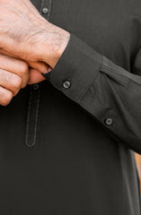 CHARCOAL 100% COTTON KAMEEZ SHALWAR