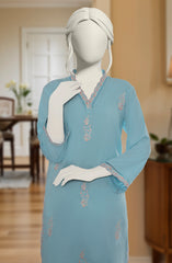 EMBROIDERED JACQUARD STITCHED 2 PIECE