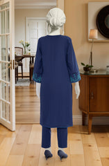 EMBROIDERED JACQUARD STITCHED 2 PIECE