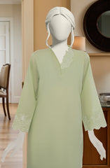 EMBROIDERED JACQUARD 2PCS STITCHED