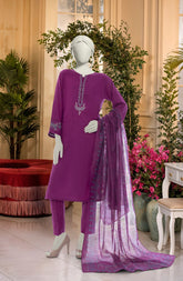 EMBROIDERED JACQUARD STITCHED 3 PIECE