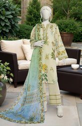 PRINTED LAWN 3PCS UNSTITCHED