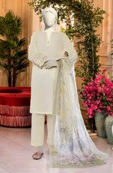 EMBROIDERED JACQUARD STITCHED 3 PIECE