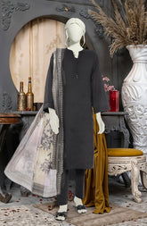 JACQUARD STITCHED 3 PIECE