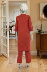 JACQUARD STITCHED 2 PIECE