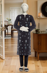 EMBROIDERED JACQUARD STITCHED 2 PIECE