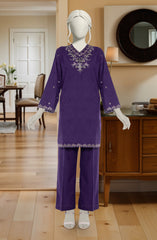 EMBROIDERED JACQUARD 2PCS STITCHED