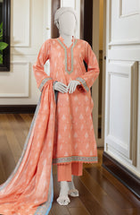 PRINTED 3PC UNSTITCHED