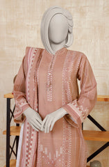 PRINTED KHADDAR STITCHED 3 PIECE