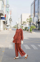 PRINTED VISCOSE 2 PIECE