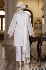 EMBROIDERED CAMBRIC 3PCS UNSTITCHED