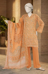 PRINTED LAWN 3PCS UNSTITCHED