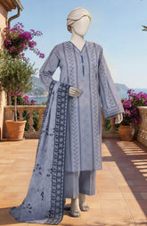 PRINTED LAWN 3PCS UNSTITCHED