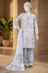 PRINTED LAWN STITCHED 3 PIECE