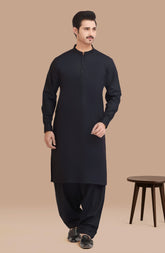 CHARCOAL BLENDED KAMEEZ SHALWAR