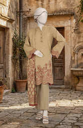 JACQUARD 3PCS UNSTITCHED