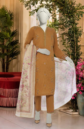 EMBROIDERED JACQUARD STITCHED 3 PIECE