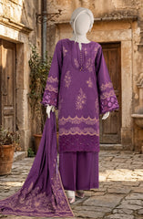 JACQUARD 3PCS UNSTITCHED