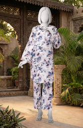 PRINTED CAMBRIC STITCHED 2 PIECE