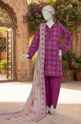 PRINTED LAWN 3PCS UNSTITCHED