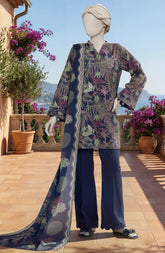 PRINTED LAWN 3PCS UNSTITCHED