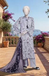 PRINTED LAWN 3PCS UNSTITCHED