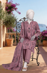 PRINTED LAWN 3PCS UNSTITCHED