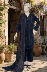 PRINTED TEXTURED LAWN 3PCS UNSTITCHED