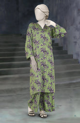 PRINTED VISCOSE STITCHED 2 PIECE