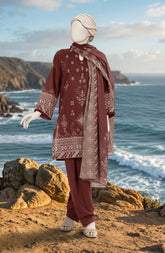 PRINTED LAWN 3PCS UNSTITCHED