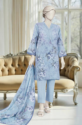 PRINTED KHADDAR 3PCS UNSTITCHED