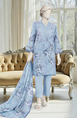 PRINTED KHADDAR 3PCS UNSTITCHED