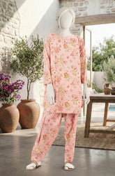 PRINTED CAMBRIC STITCHED 2 PIECE