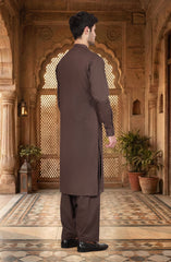 DARK-WOOD 100% COTTON KAMEEZ SHALWAR