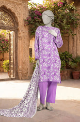 PRINTED LAWN 3PCS UNSTITCHED