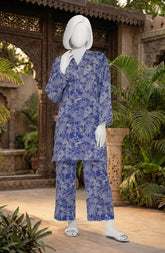 PRINTED CAMBRIC STITCHED 2 PIECE