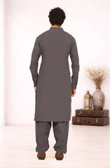 TEA-PINK BLENDED KAMEEZ SHALWAR