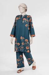 PRINTED CAMBRIC STITCHED 2 PIECE