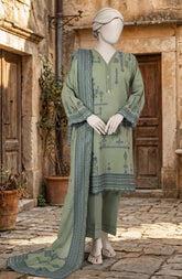 JACQUARD 3PCS UNSTITCHED