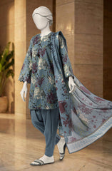PRINTED LAWN STITCHED 2 PIECE