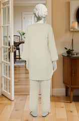 JACQUARD STITCHED 2 PIECE