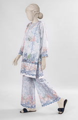 PRINTED CAMBRIC STITCHED 2 PIECE
