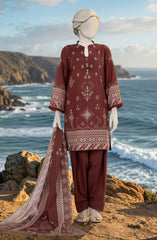 PRINTED LAWN 3PCS UNSTITCHED