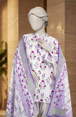 PRINTED LAWN 3PCS UNSTITCHED