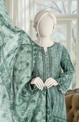 PRINTED KHADDAR 3PCS UNSTITCHED