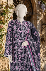 PRINTED TEXTURED LAWN 3PCS UNSTITCHED