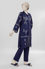 EMBROIDERED CAMBRIC STITCHED 2 PIECE