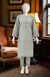 EMBROIDERED JACQUARD STITCHED 2 PIECE