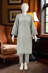 EMBROIDERED JACQUARD STITCHED 2 PIECE