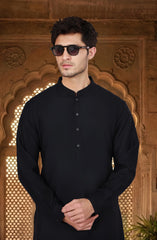 NAVY BLENDED KAMEEZ SHALWAR